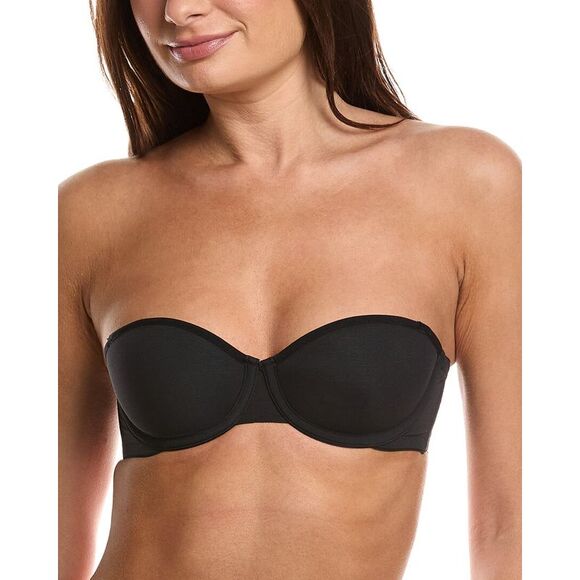 Wolford Other - Wolford Womens  Sheer Opaque Spacer Convertible Bandeau Bra, Black